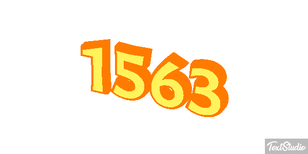 1563 Text effect