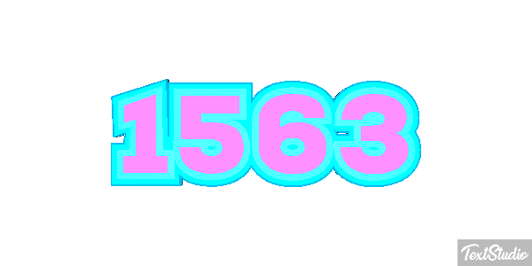 1563 Text effect