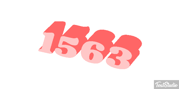 1563 Text effect