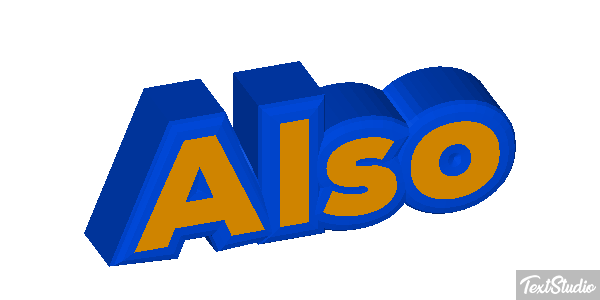 Also Text effect