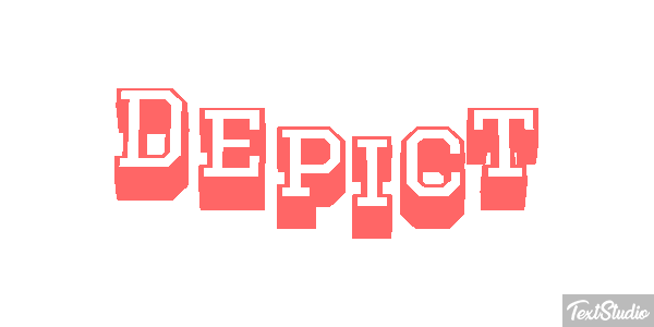 Depict Effetto testo