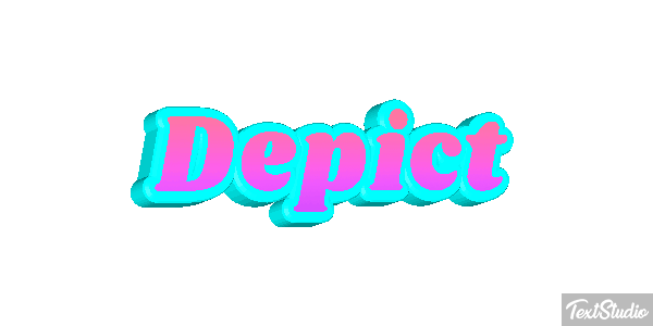 Depict Effetto testo