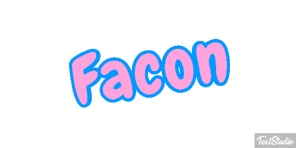 Façon Efekt tekstowy