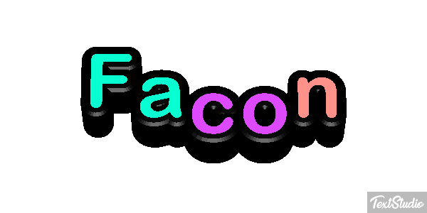 Façon Efekt tekstowy