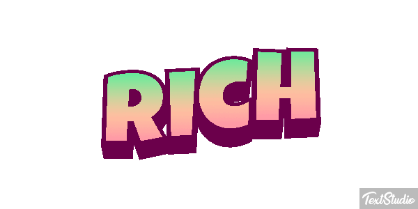 Rich Efecto de texto