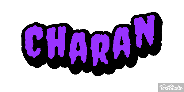 Charan Text effect