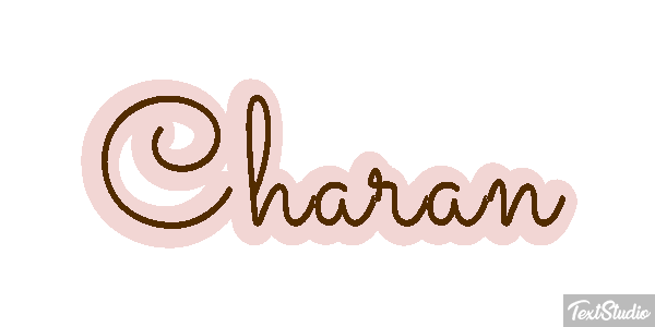 Charan Text effect