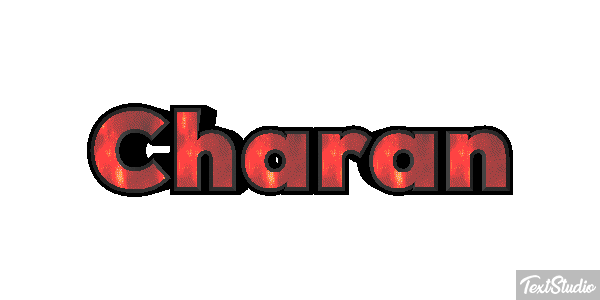 Charan Text effect