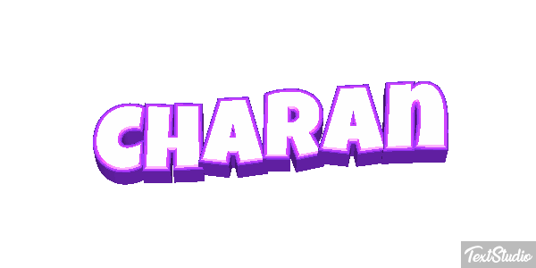 Charan Text effect