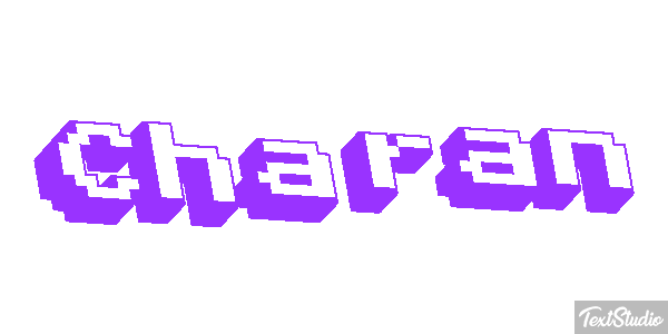 Charan Text effect