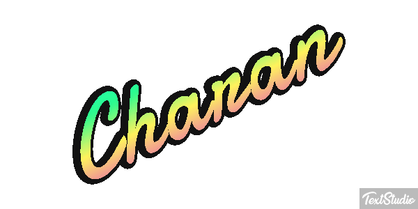 Charan Text effect