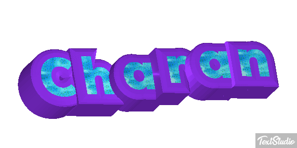 Charan Text effect