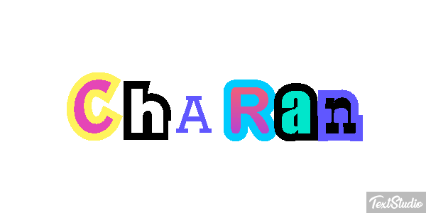 Charan Text effect