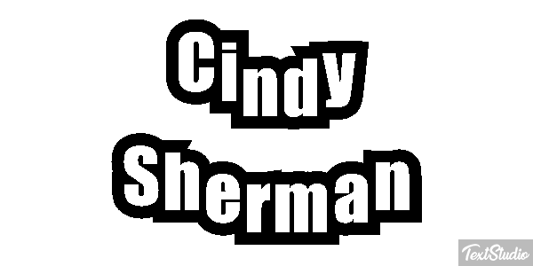 Cindy Sherman Efeito do texto