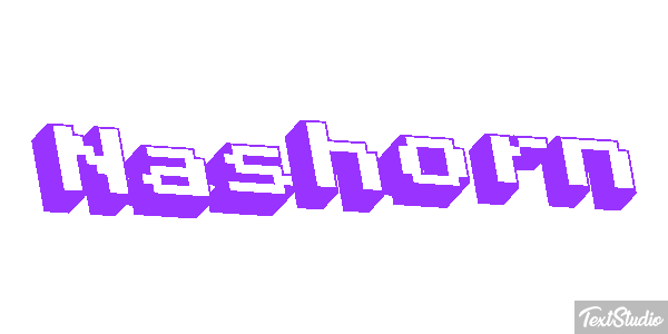 Nashorn Texteffekt