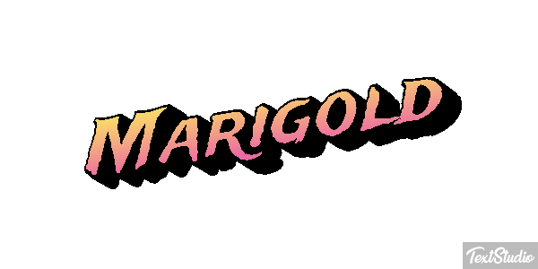 Marigold Efekt tekstowy