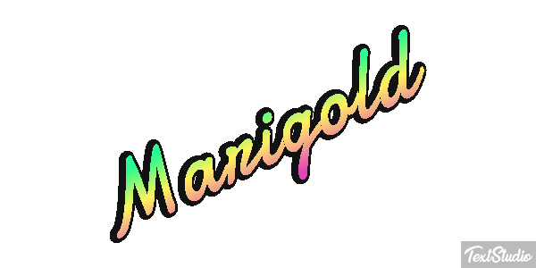Marigold Efekt tekstowy