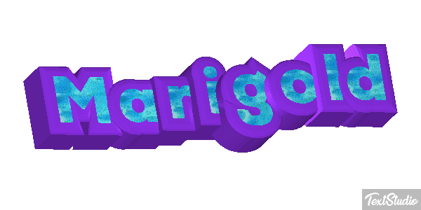 Marigold Efekt tekstowy