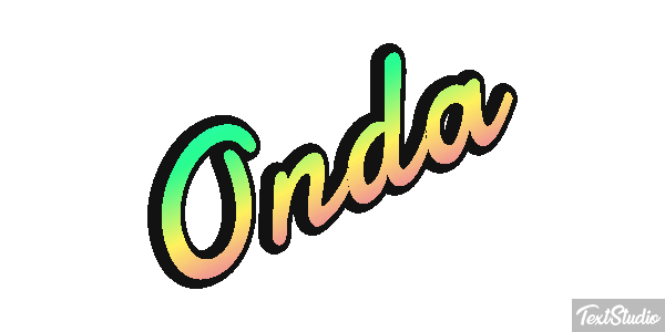Onda Texteffekt