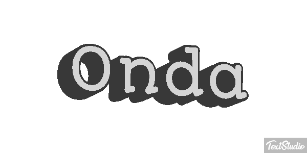 Onda Texteffekt