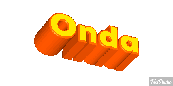 Onda Texteffekt