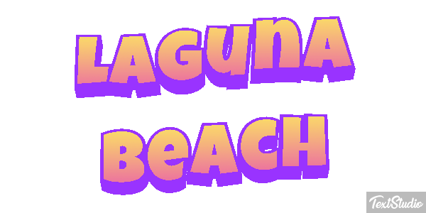 Laguna Beach Efekt tekstowy
