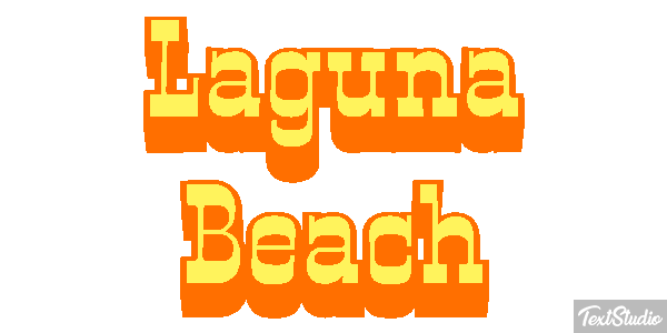 Laguna Beach Efekt tekstowy