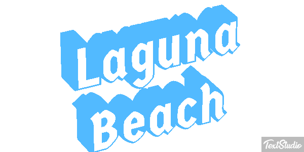 Laguna Beach Efekt tekstowy