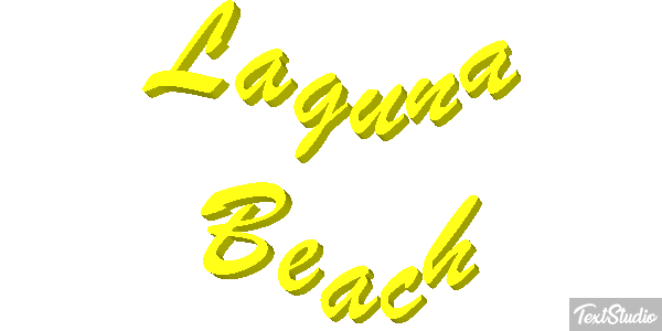 Laguna Beach Efekt tekstowy