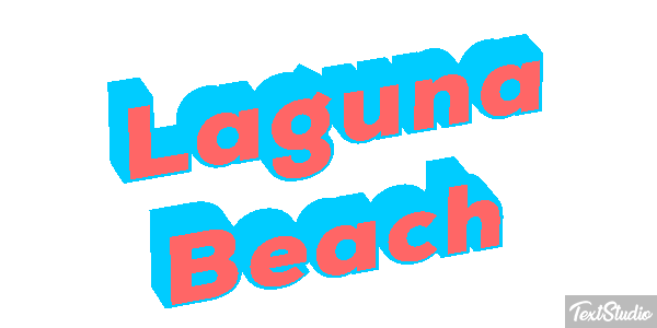 Laguna Beach Efekt tekstowy