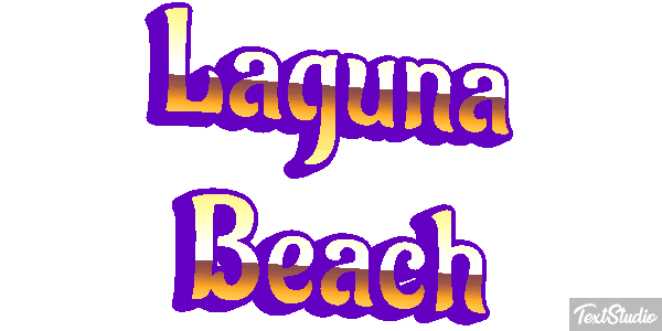 Laguna Beach Efekt tekstowy