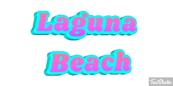 Laguna Beach Efekt tekstowy