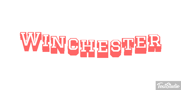 Winchester Efekt tekstowy