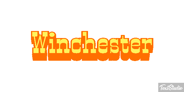 Winchester Efekt tekstowy