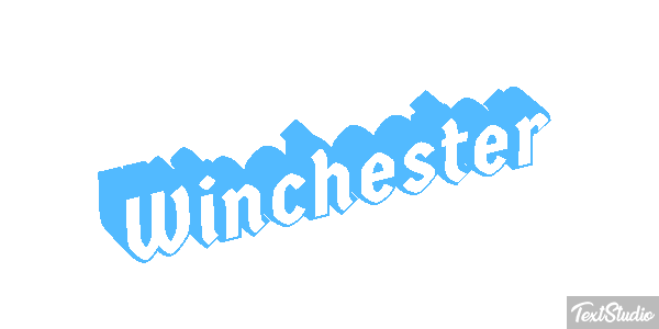 Winchester Efekt tekstowy