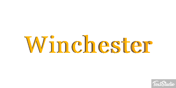 Winchester Efekt tekstowy