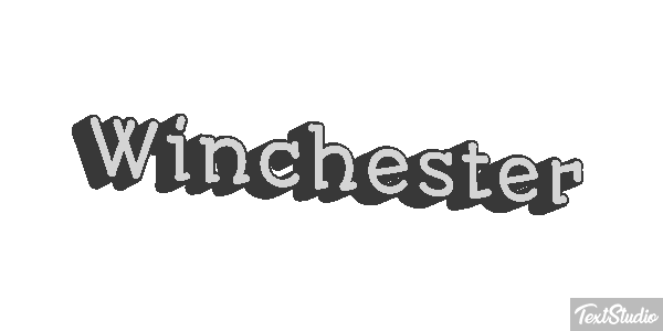 Winchester Efekt tekstowy