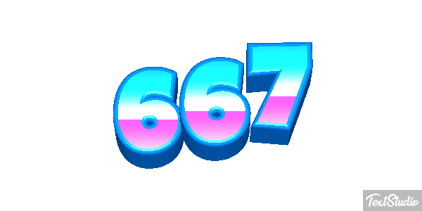 667 Text effect