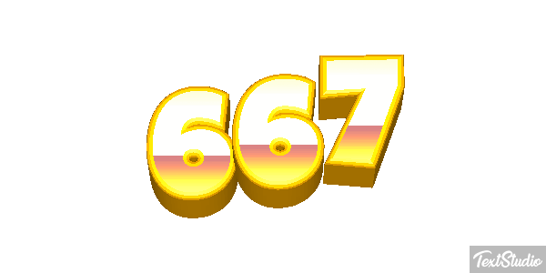 667 Text effect