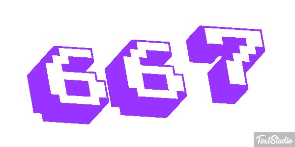 667 Text effect