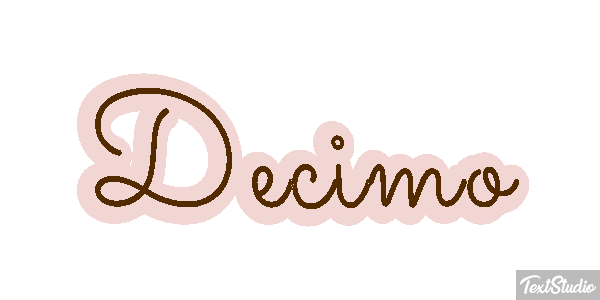 Decimo Efeito do texto