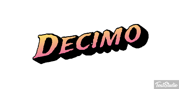 Decimo Efeito do texto