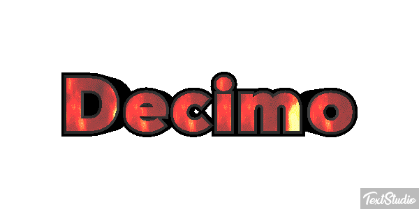 Decimo Efeito do texto