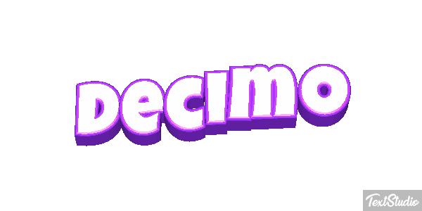 Decimo Efeito do texto
