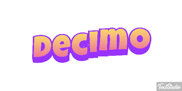 Decimo Efeito do texto
