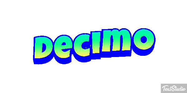 Decimo Efeito do texto