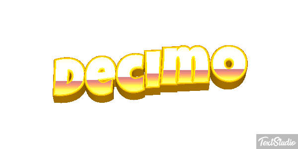 Decimo Efeito do texto