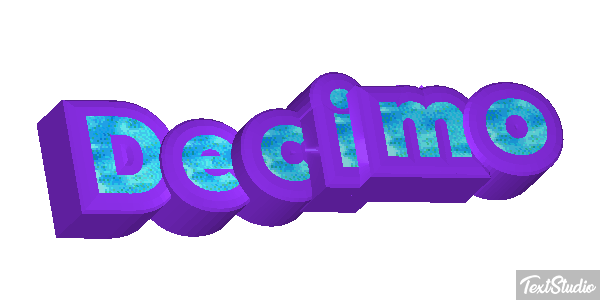 Decimo Efeito do texto