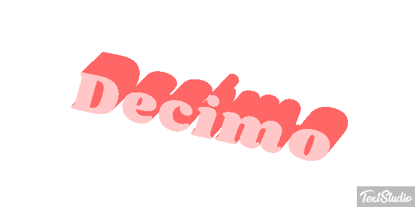 Decimo Efeito do texto
