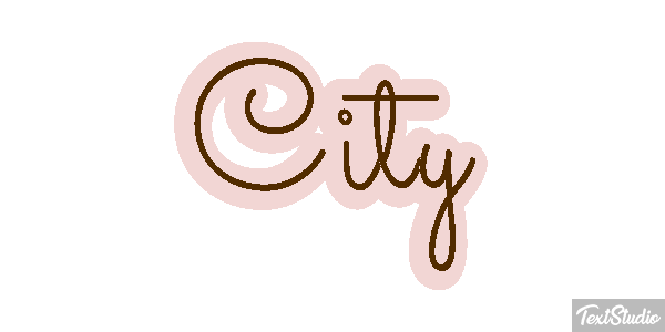 City Metin efekti
